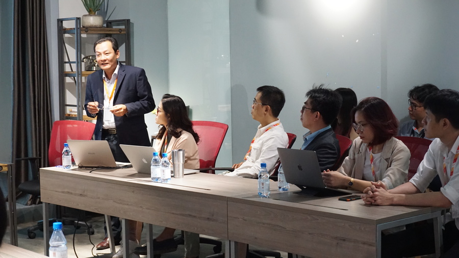 Dr. Nguyen Huu Hoa - Head of the Faculty of Information and Communications shared about the potential and strategy for developing human resources training