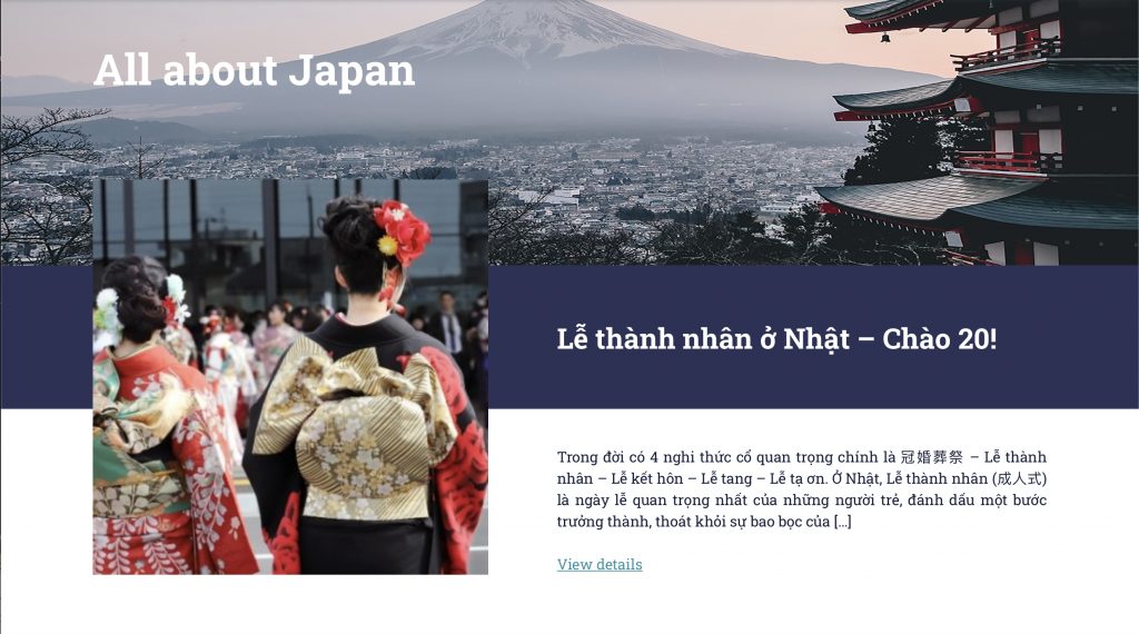 Information and knowledge about Japanese culture and people