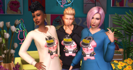 Moschino unique items in The Sims 4