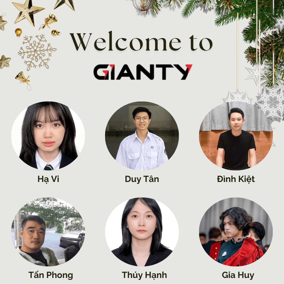 Poster for new GIANTY members in December