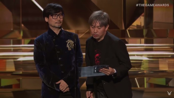 Hideo Kojima at The Game Awards 2024