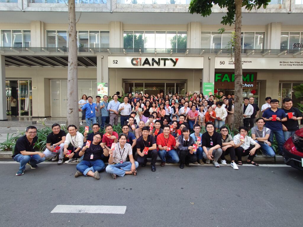 GIANTY group photo at the NY ceremony